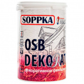 Фасадная штукатурка SOPPKA OSB Dekorator для наружных работ