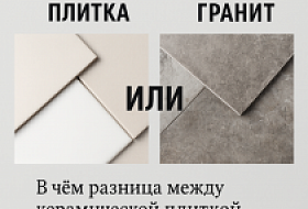 Керамогранит или керамическая плитка?