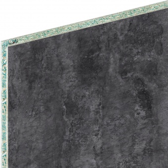 Плита ЛВДСПШ Бетон Темный 2420х596х12 мм