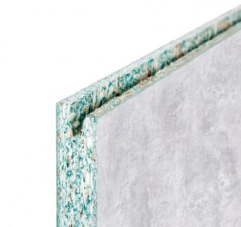 Плита ламинированная стеновая Бетон Светлый 1180х350х12 мм (6 шт)