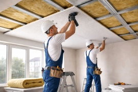 Как сделать звукоизоляцию потолка в квартире: практические рекомендации